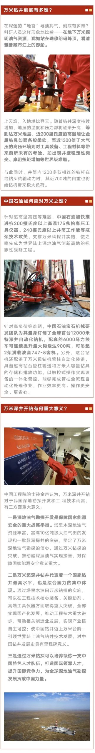 中國首次！萬米深井，開鉆！