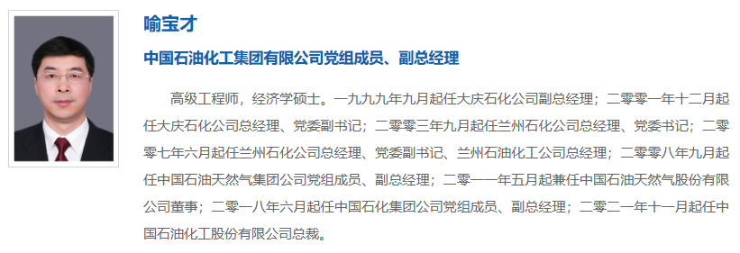 兩大石油央企總經理空缺！