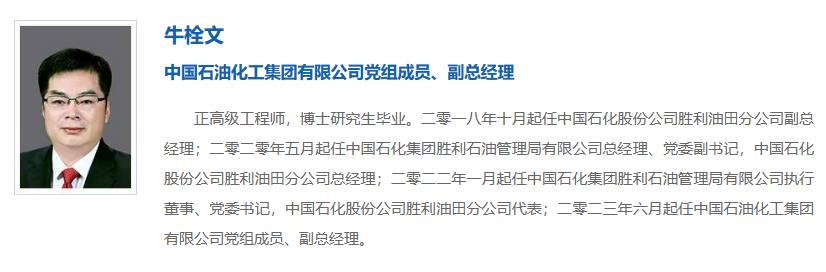 兩大石油央企總經理空缺！