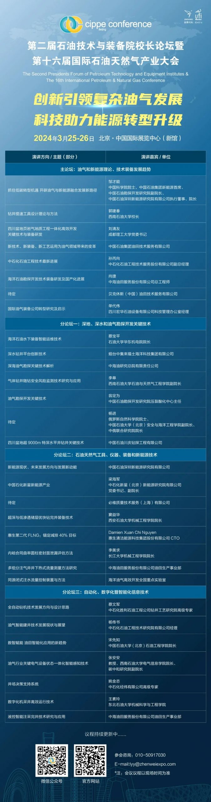 第二屆院校長論壇重磅劇透｜尚捷《海洋石油勘探開發技術裝備研發及國產化進展》！
