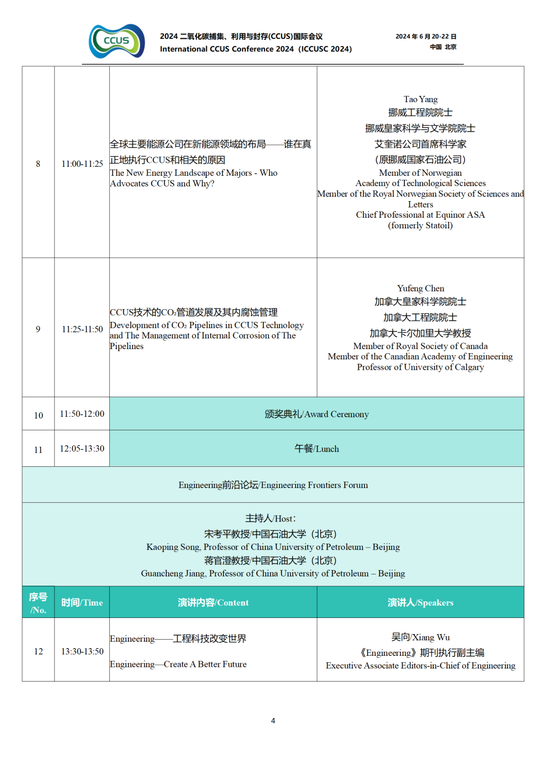 中國科學院院士金之鈞：碳中和目標下CCUS進程及典型城市實踐！